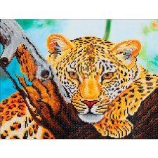 Diamond Facet Art Kit- Leopard Look