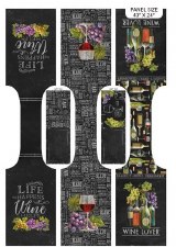 Tote Bag Panel - Wine Handbag