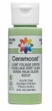 Delta Ceramcoat Acrylic Paint, 2oz- Greens: Light Foliage Green