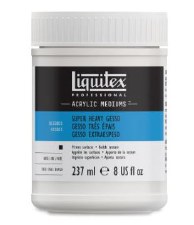 Liquitex Super Heavy Acrylic Gesso - 8 oz