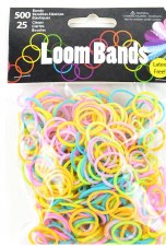 Loom Bands Pastel Mix - 525 Pc