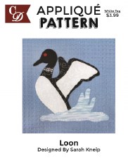 Applique Pattern- Loon