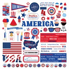Land That I Love Sticker Sheet