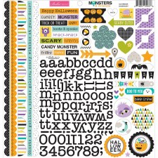 Monsters & Friends Sticker Sheet