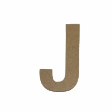 Hampton Art 5" Unfinished MDF Letter- J