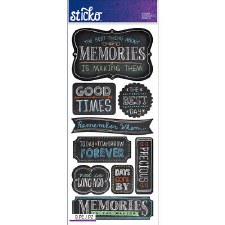 Sticko Stickers- Memories Chalkboard