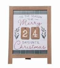 Merry Christmas Countdown Sign