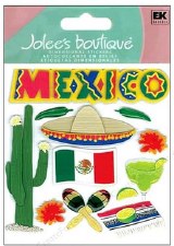 Jolee's Travel  Dimensional Stickers- Mexico