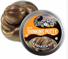 Crazy Aaron's Thinking Putty Mini Tin - Sasquatch Poo