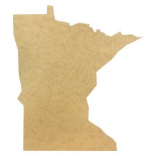 MDF Cut Out - Minnesota, 18"