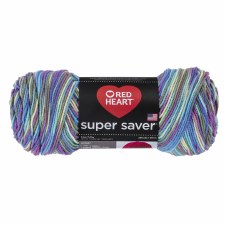 Red Heart Super Saver Yarn, Mulit-Color- Monet