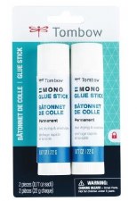 Mono Medium Glue Sticks - 2 Pk