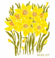 Swedish Dishcloth - Daffodils