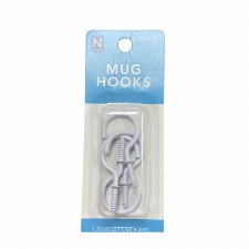 Mug Hooks, 1.25"- 4pk
