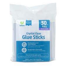 Hot Glue Sticks, Full Size, 30ct- Multi Temp