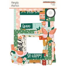 My Story Chipboard Frames