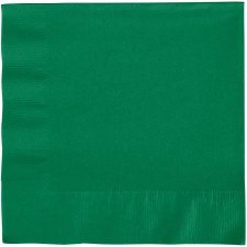 Touch of Color 6.5" Napkin- Emerald Green