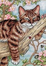 Dimensions Cross Stitch Kit - Napping Kitten