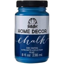 FolkArt Home Decor Chalk Paint 8 oz- Nautical