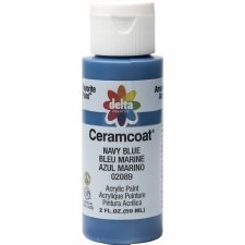 Delta Ceramcoat Acrylic Paint, 2oz- Blues: Navy Blue