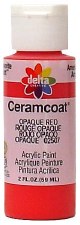 Delta Ceramcoat Acrylic Paint, 2oz- Reds: Opaque Red