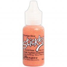 Ranger Stickles Glitter Glue- Orange Slice