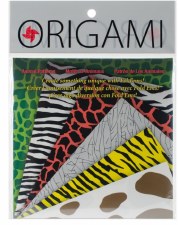 Origami Paper, 24pc - Animal Pattern