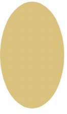 MDF Cut Out - Oval, 4.5"