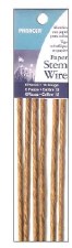 Paper Stem Wire, 18"/18 Guage - 6 Pc Natural