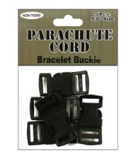 Parachute Cord Bracelet Buckle 5/8" - 5pc.
