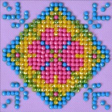 Diamond Facet Art Starter Kit- Patchwork Mandala 2