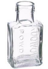 Pharmacist Glass Bottle, 4.5" - Clear