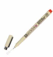 Pigma Micron Pen, .30mm - Red