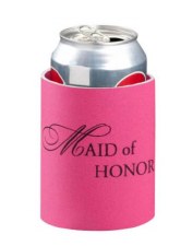 Pink Maid Of Honor Can Cozy