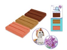 Polymer Clay 3 Colors - Fleshtones