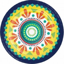 Pottery 7 Inch Paper Plates 8 ct.