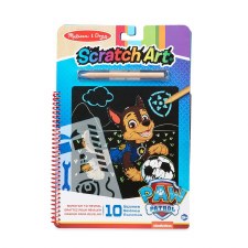 Melissa & Doug Paw Patrol Scratch Art- Chase