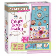 Craftivity Craft Kit- Pressed Flower Jewelry