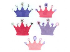 Dress It Up Buttons - Princess Crowns