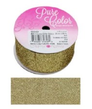 1.5" Princess Glitter - Gold