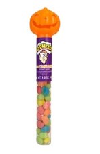 Pumpkin Tubes With Warhead Candy - 1.6oz