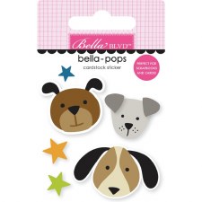 Cooper Bella-Pops Stickers- Pups