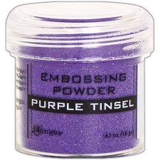 Embossing Powder- Tinsel, Purple