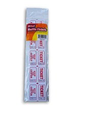 Double Stub Raffle Tickets, 200ct. - Color Varies