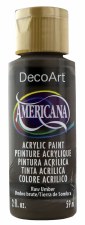 Americana Acrylic Paint, 2oz- Browns: Raw Umber