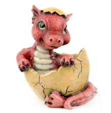 Touch Of Nature 2.5" - Red Baby Dragon