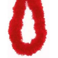 Feather Marabou Boa - Red