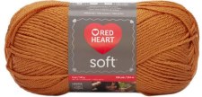 Red Heart Soft Yarn - Tangerine