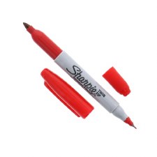 Twin Tip Sharpie - Red