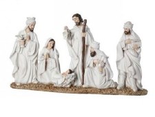 Resin Nativity Scene, 10.5"